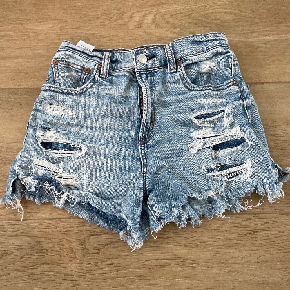 Second listing different shorts, American Eagle distressed shorts